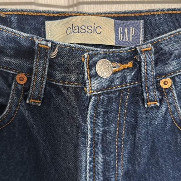 Vintage Classic GAP Blue Jeans - Size 6 Ankle - Picture 2 of 4